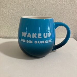 Dunkin' Donuts "Wake Up Drink Dunkin" Multi Shaded Blue 2019 Mug